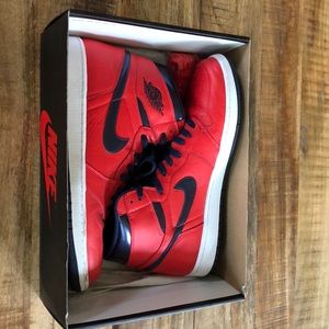Size 13 Air Retro 1 “David Letterman” colorway.